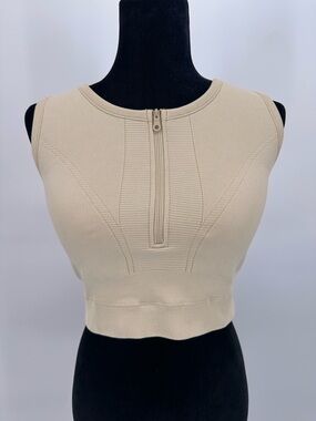 Offline by Aerie Seamless Zip Front Sports Bra Size XL